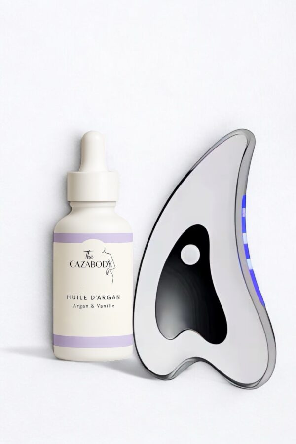 Kit Guasha intelligent (guasha intelligent et huile Argan vanille)